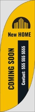 Picture of Real Estate-NewHome-07 - 10ft Feather Flag