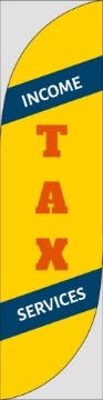 Picture of Income Tax 877525684 - 13ft Feather Flag