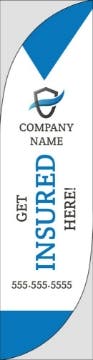 Picture of Insurance 01 - 13ft Feather Flag