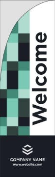 Picture of Best Seller Feather Flag 13 - 7.5ft Straight Flag