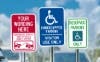 Picture of 24" x 18" Parking Sign PFF Product
