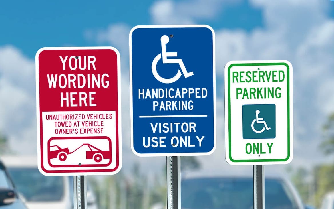 Picture of 24" x 18" Parking Sign PFF Product