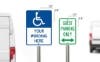 Picture of 24" x 18" Parking Sign PFF Product