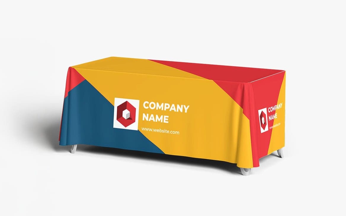 Picture of 4ft Open Back Tablecloth PFF