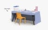 Picture of 4ft Open Back Tablecloth PFF