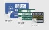 Picture of 18" x 24" Car Window Decals PFF