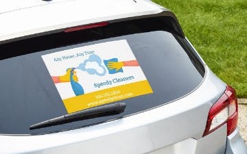 Picture of 3" x 3" Car Window Decals PFF