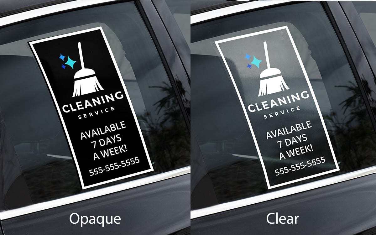Custom Car Window Decals