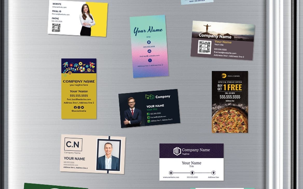 Picture of Horizontal Magnetic Business Cards PFF