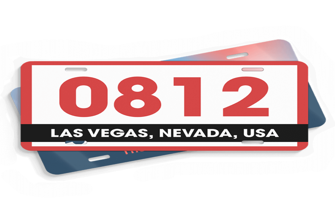 Picture of License Plate PFF Product