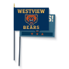 Picture of 4" x 6" Stick Flag PFF