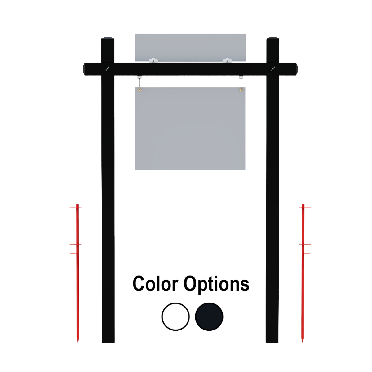 Double Aluminum Post Template Customization