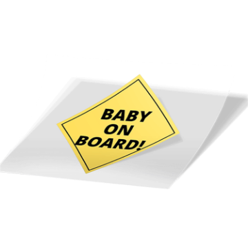 Picture of 18" x 24" Car Window Decals PFF