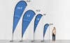 Picture of 7.5ft Teardrop Flags PFF