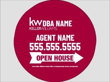 Picture of Keller Willams - Open House (Circle)