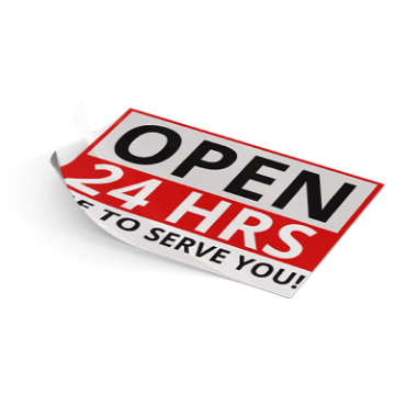 Picture of Static Window Clings