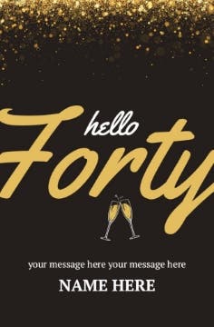 Picture of Birthday Foam Board 11 - 17x11