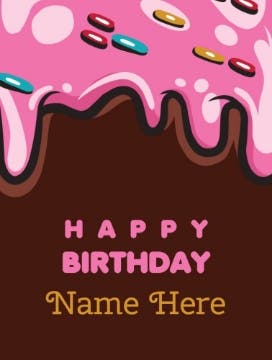 Picture of Birthday Foam Board 6 - 24x18