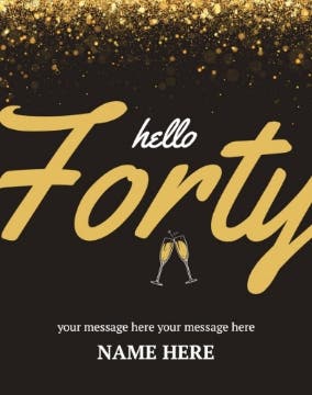 Picture of Birthday Foam Board 11 - 28x22