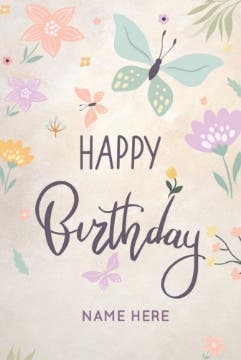 Picture of Birthday Foam Board 3 - 36x24