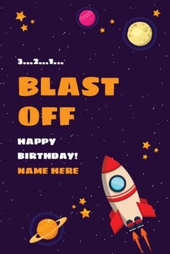 Picture of Birthday Foam Board 10 - 36x24