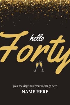 Picture of Birthday Foam Board 11 - 36x24