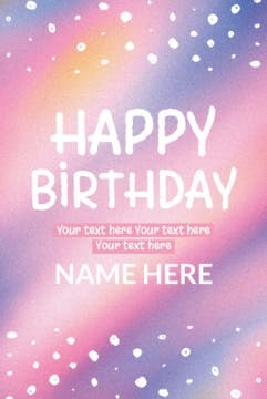 Picture of Birthday Foam Board 13 - 36x24