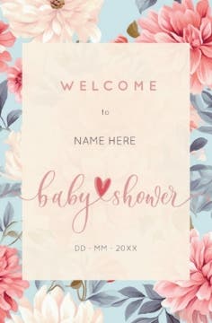 Picture of Baby Shower Foam Board 1 - 17x11