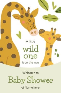 Picture of Baby Shower Foam Board 5 - 17x11