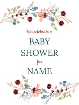 Picture of Baby Shower Foam Board 4 - 24x18