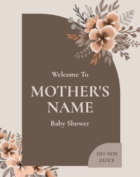 Picture of Baby Shower Foam Board 6 - 28x22