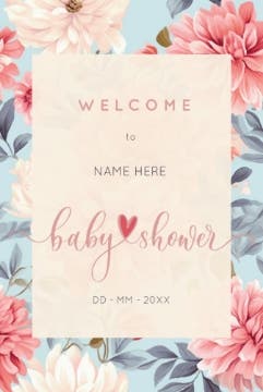 Picture of Baby Shower Foam Board 1 - 36x24