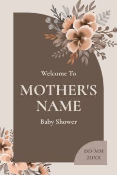Picture of Baby Shower Foam Board 6 - 36x24