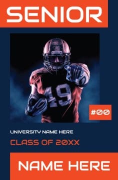 Picture of Graduation Foam Board 3 - 17x11