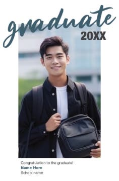 Picture of Graduation Foam Board 9 - 17x11