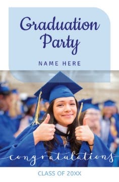 Picture of Graduation Foam Board 12 - 17x11