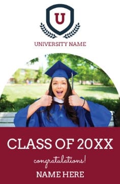 Picture of Graduation Foam Board 14 - 17x11