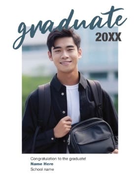 Picture of Graduation Foam Board 9 - 28x22