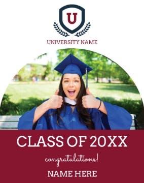 Picture of Graduation Foam Board 14 - 28x22