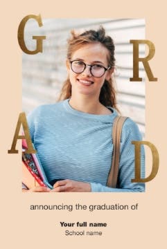 Picture of Graduation Foam Board 13 - 36x24