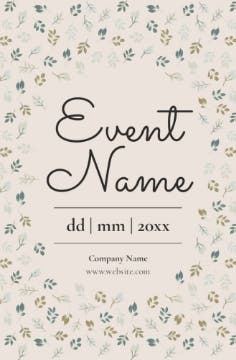 Picture of Event Foam Board 1 - 17x11