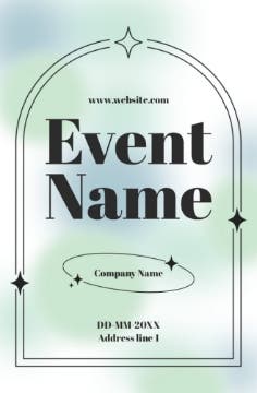 Picture of Event Foam Board 6 - 17x11