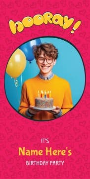 Picture of Birthday Foam Board 4 - 48x24