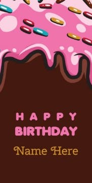 Picture of Birthday Foam Board 6 - 48x24