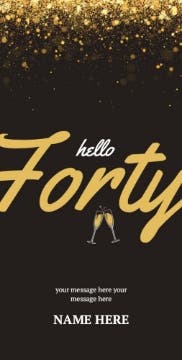 Picture of Birthday Foam Board 11 - 48x24