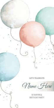 Picture of Birthday Foam Board 12 - 48x24