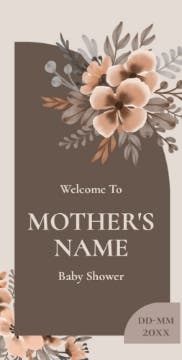 Picture of Baby Shower Foam Board 6 - 48x24