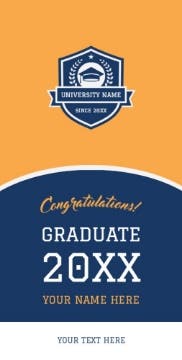 Picture of Graduation Foam Board 1 - 48x24