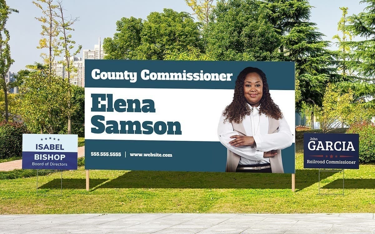 Create Political Sign Custom Political Signs |BuildASign