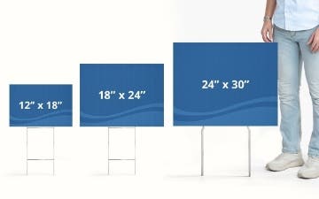 Picture of Sample Yard Sign